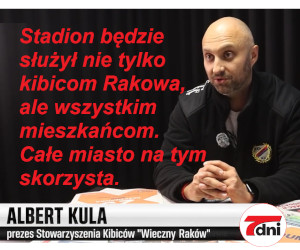 Prezes Wiecznego Rakowa A. Kula: „Naprawdę zdziwiłbym się, gdyby mieszkańcy nie wzięli udziału w referendum”
