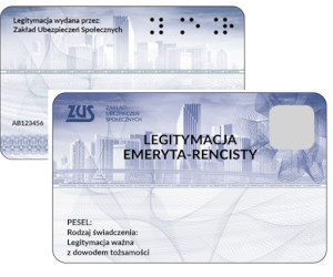Nowe wzory legitymacji emeryta-rencisty
