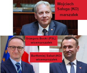 Mamy wicemarszałków z Częstochowy – Bartłomiej Sabat i Grzegorz Boski